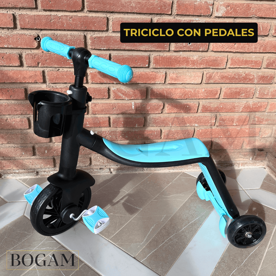 Patín Scooter 3 en 1